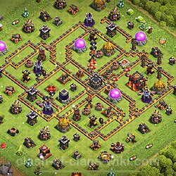 Base plan (layout), Town Hall Level 10 for trophies (defense) (#1440)