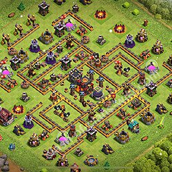 Base plan (layout), Town Hall Level 10 for trophies (defense) (#1446)