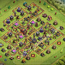 Расстановка базы Ратуша уровень 10 для набора кубков (#2159)