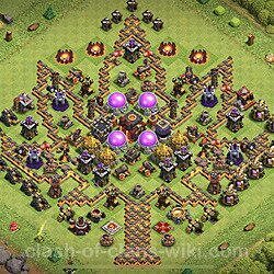Base plan (layout), Town Hall Level 10 for trophies (defense) (#246)