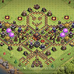 Base plan (layout), Town Hall Level 10 for trophies (defense) (#247)