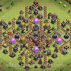 Base plan (layout), Town Hall Level 10 for trophies (defense) (#248)