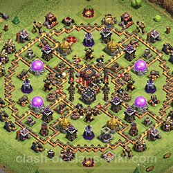coc builder th10 defence