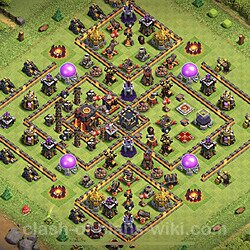 Base plan (layout), Town Hall Level 10 for trophies (defense) (#250)