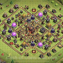 Base plan (layout), Town Hall Level 10 for trophies (defense) (#269)