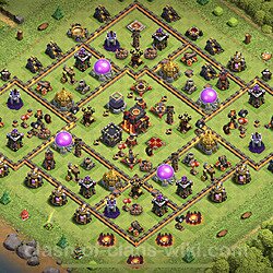 Base plan (layout), Town Hall Level 10 for trophies (defense) (#271)