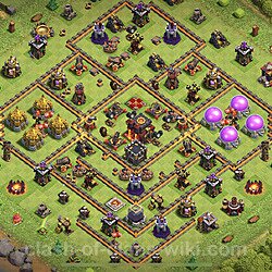 Base plan (layout), Town Hall Level 10 for trophies (defense) (#274)