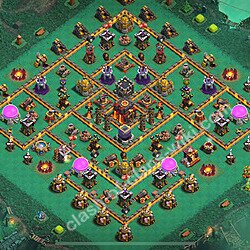 Base plan (layout), Town Hall Level 10 for trophies (defense) (#3212)