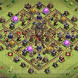 Base plan (layout), Town Hall Level 10 for trophies (defense) (#79)