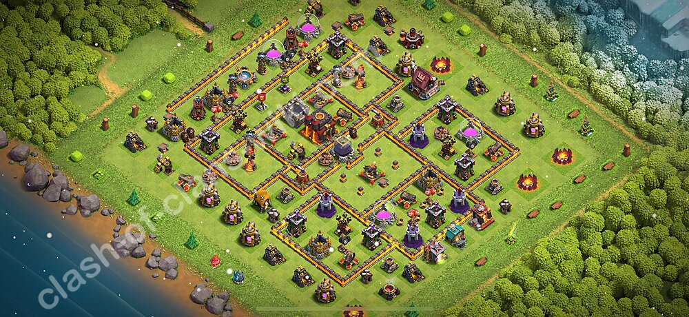 Расстановка базы ТХ 10 2026 для набора кубков Скопировать, Гибридные, #1418