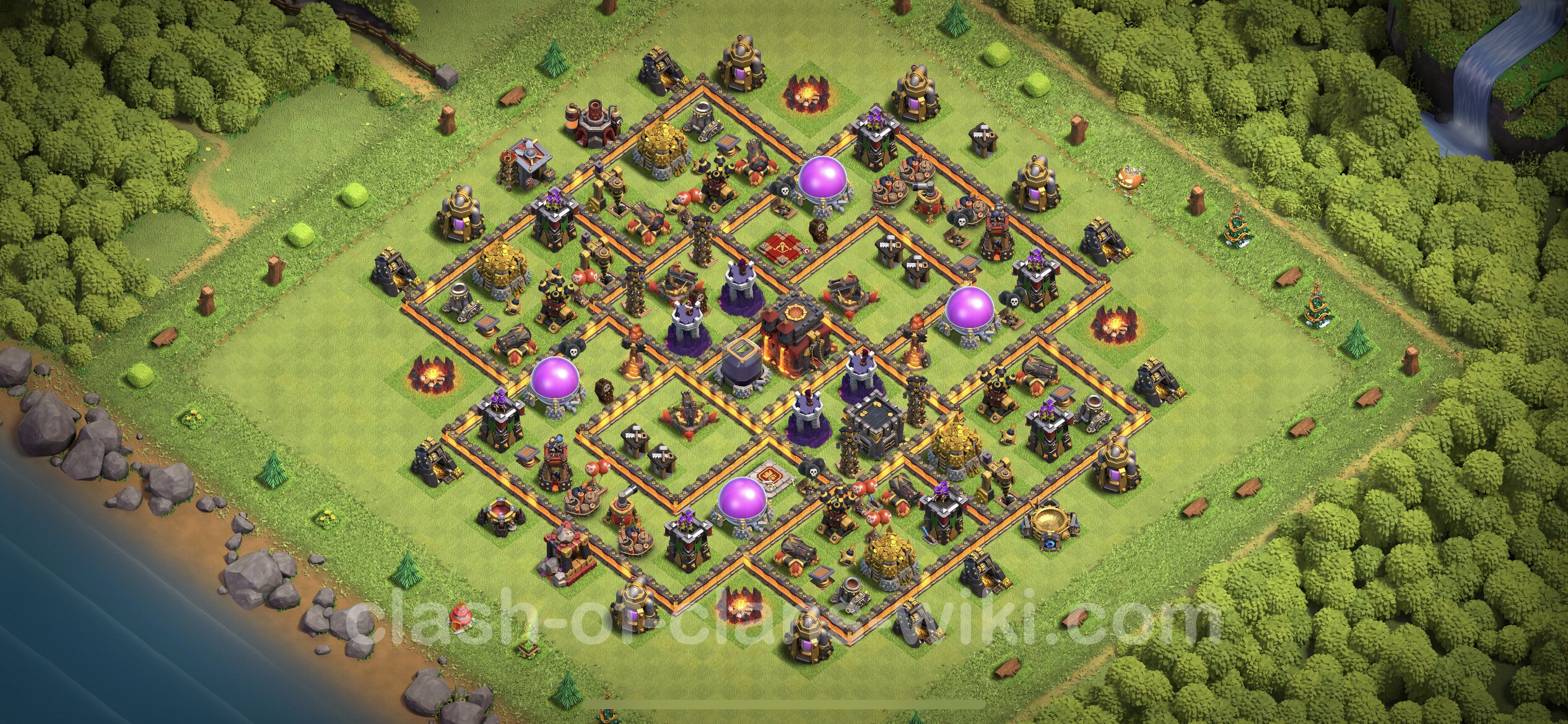 Clash Of Clans Rathaus 10 Max