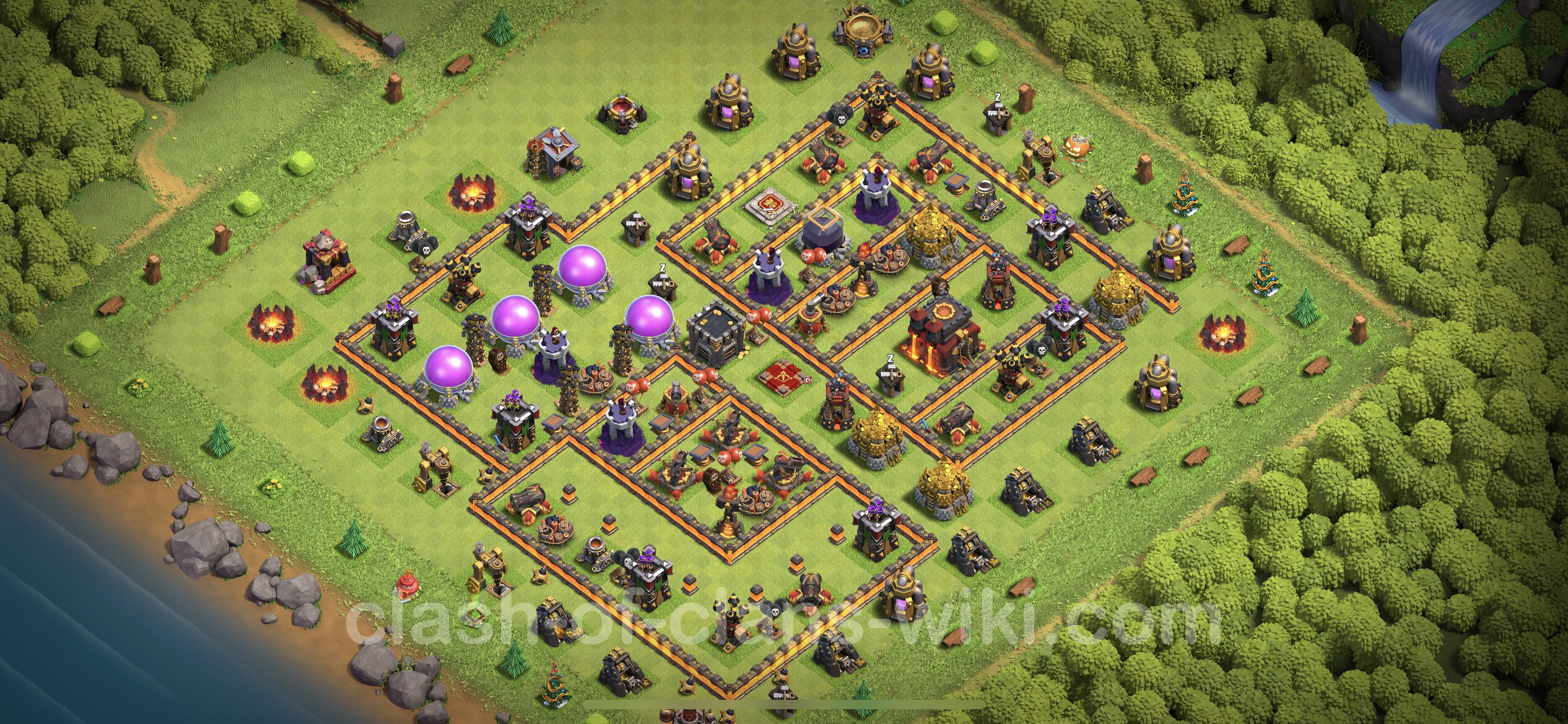 Clash Of Clans Rathaus 10 Max