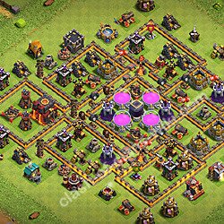 Base plan TH10 (design / layout) with Link, Anti Everything for Farming 2026, #296