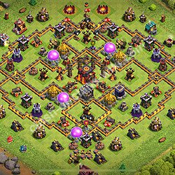 Die Base Rathaus LvL 10 für Farmen (#3081)