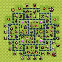Base plan (layout), Town Hall Level 10 for farming (#56)
