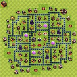 Base plan (layout), Town Hall Level 10 for farming (#67)