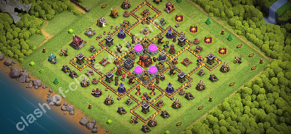 Base plan TH10 (design / layout) with Link, Hybrid for Farming 2026, #3275