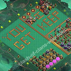 Base plan (layout), Town Hall Level 10 Troll / Funny (#3320)