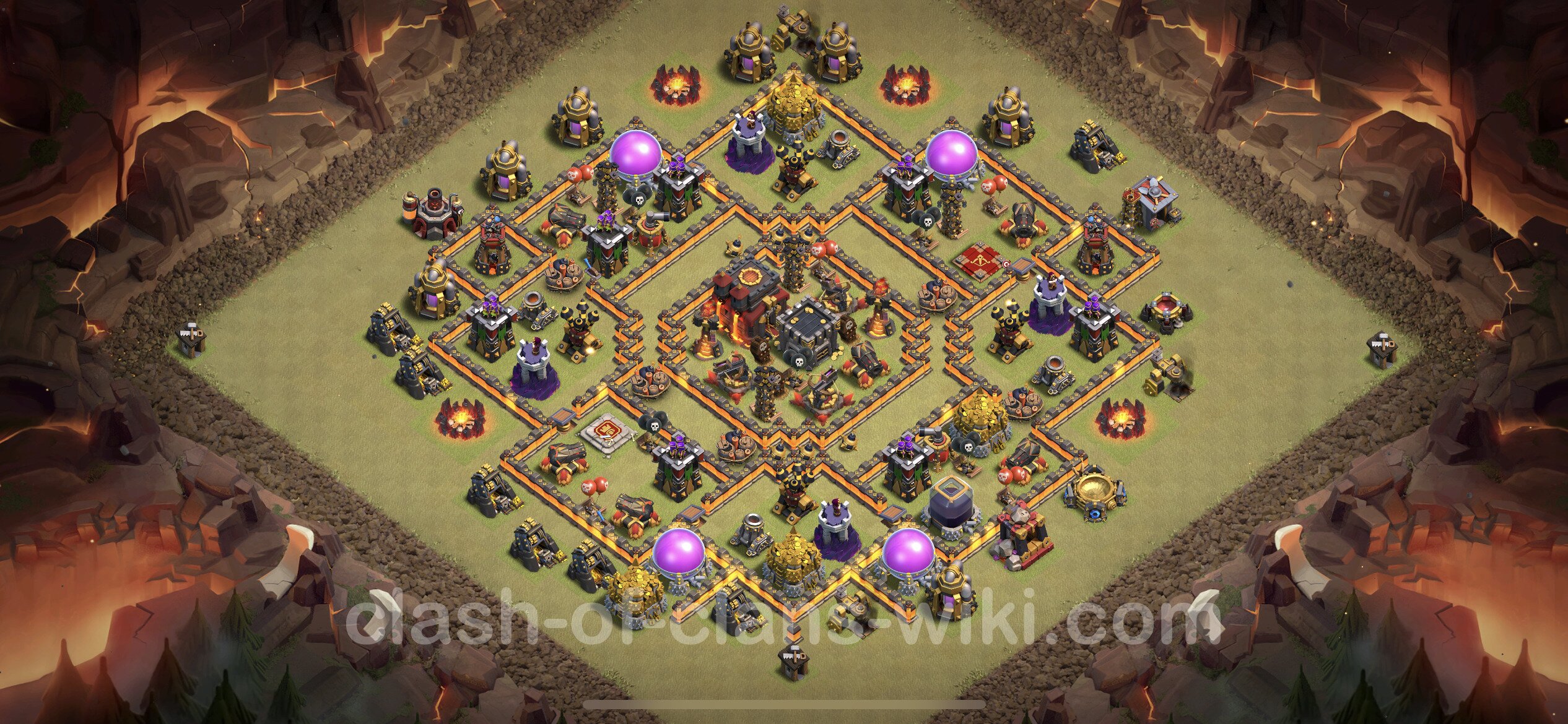 トロフィー防衛基本計画タウンホールレベル10 Clash Of Clans 異形16 トロフィー防衛基本計画タウンホールレベル10 Clash Of Clans 異形16