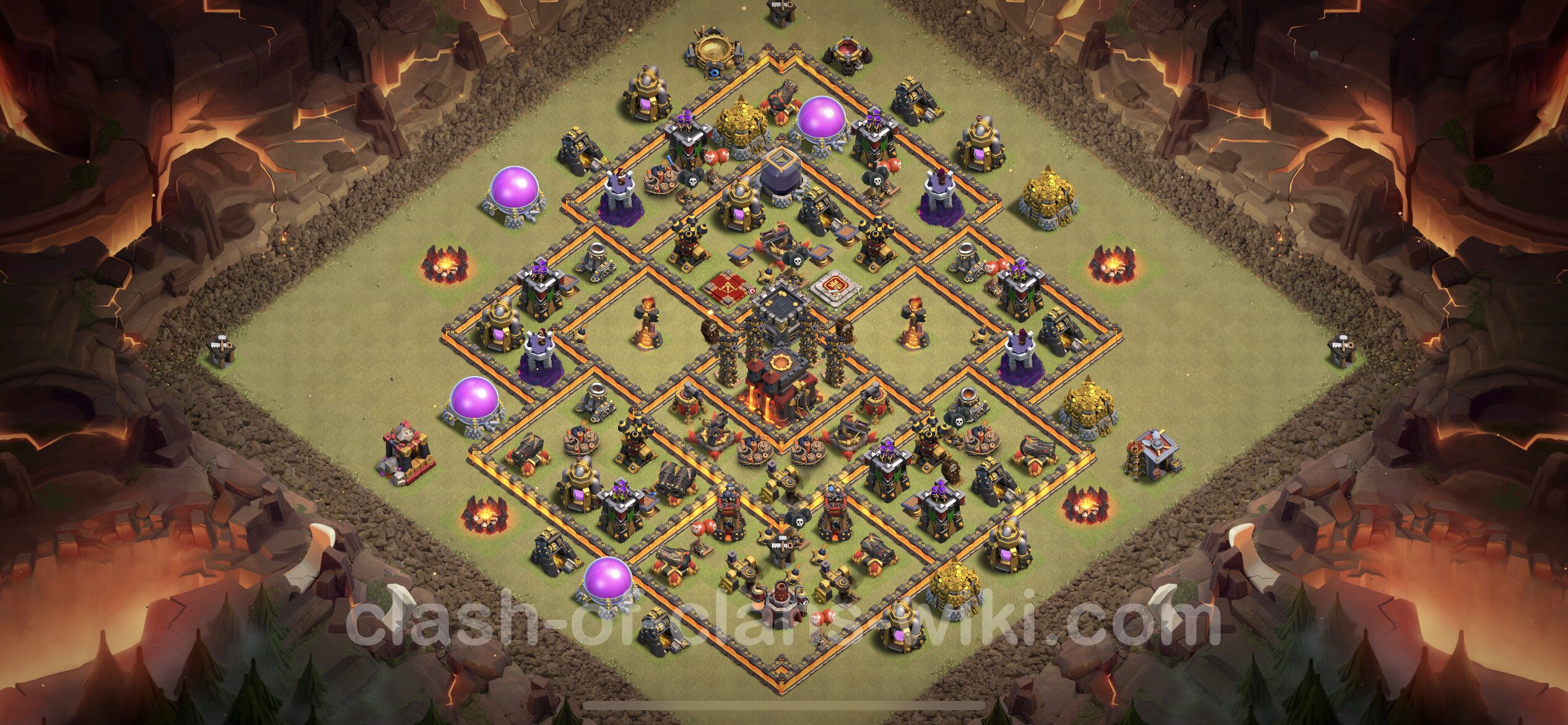 トロフィー防衛基本計画タウンホールレベル10 Clash Of Clans 異形28 トロフィー防衛基本計画タウンホールレベル10 Clash Of Clans 異形28