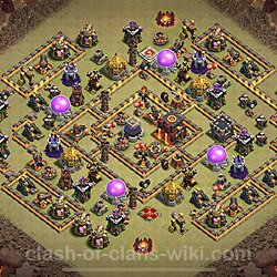 Die Base Rathaus LvL 10 für Clan Krieg (#120)