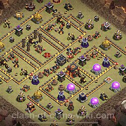 Base plan (layout), Town Hall Level 10 for clan wars (#1332)