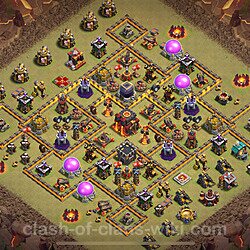 Base plan (layout), Town Hall Level 10 for clan wars (#1647)