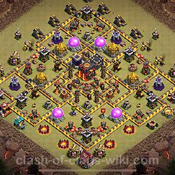 Base plan (layout), Town Hall Level 10 for clan wars (#1907)