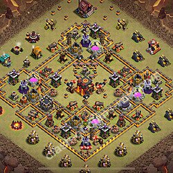 خطة مستوى قاعة المدينة 10 لحرب العشائر (#2609)