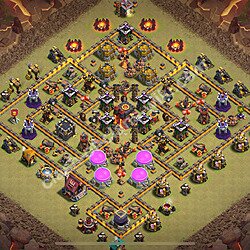 Base plan (layout), Town Hall Level 10 for clan wars (#3224)