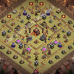 Base plan (layout), Town Hall Level 10 for clan wars (#3426)