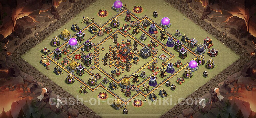Die Clan War Base RH10 + Link, Anti Alles 2023 - COC Rathaus Level 10 Kriegsbase (CK / CW), #14