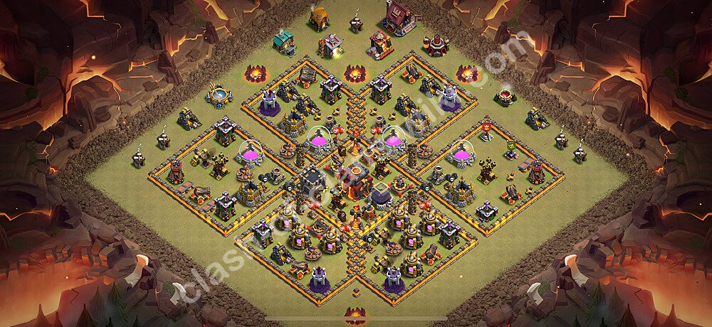 BB10 Anti 3 Yıldız Savaş Köy Düzeni Kopyalama Linki, Hibrit, Kopyala Belediye Binası 10 2026, #1651