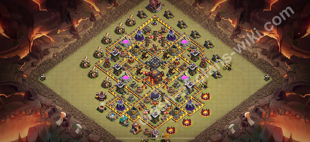 BB10 Maksimum Seviye Savaş Köy Düzeni Kopyalama Linki, Hibrit, Kopyala Belediye Binası 10 2026, #2236