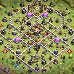 Base plan (layout), Town Hall Level 11 for trophies (defense) (#1080)