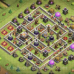 Base plan (layout), Town Hall Level 11 for trophies (defense) (#1084)