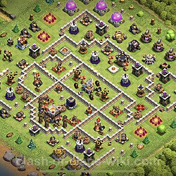 Base plan (layout), Town Hall Level 11 for trophies (defense) (#1085)