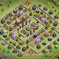 Base plan (layout), Town Hall Level 11 for trophies (defense) (#11)
