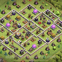 Base plan (layout), Town Hall Level 11 for trophies (defense) (#1161)