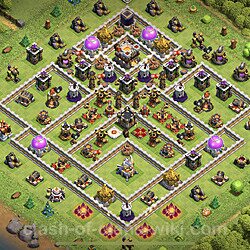 Base plan (layout), Town Hall Level 11 for trophies (defense) (#1224)