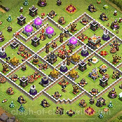 Base plan (layout), Town Hall Level 11 for trophies (defense) (#1235)