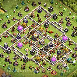Base plan (layout), Town Hall Level 11 for trophies (defense) (#1262)