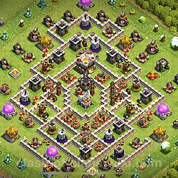 Base plan (layout), Town Hall Level 11 for trophies (defense) (#1553)