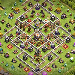 Base plan (layout), Town Hall Level 11 for trophies (defense) (#1590)