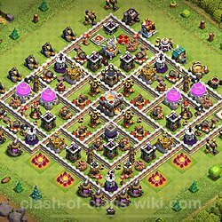 Base plan (layout), Town Hall Level 11 for trophies (defense) (#2167)