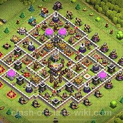 Base plan (layout), Town Hall Level 11 for trophies (defense) (#2168)