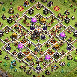 Die Base Rathaus LvL 11 für Trophäen (Verteidigung) (#2780)