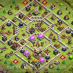Die Base Rathaus LvL 11 für Trophäen (Verteidigung) (#2781)