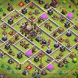 Die Base Rathaus LvL 11 für Trophäen (Verteidigung) (#2786)