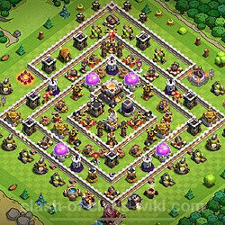 Die Base Rathaus LvL 11 für Trophäen (Verteidigung) (#2805)
